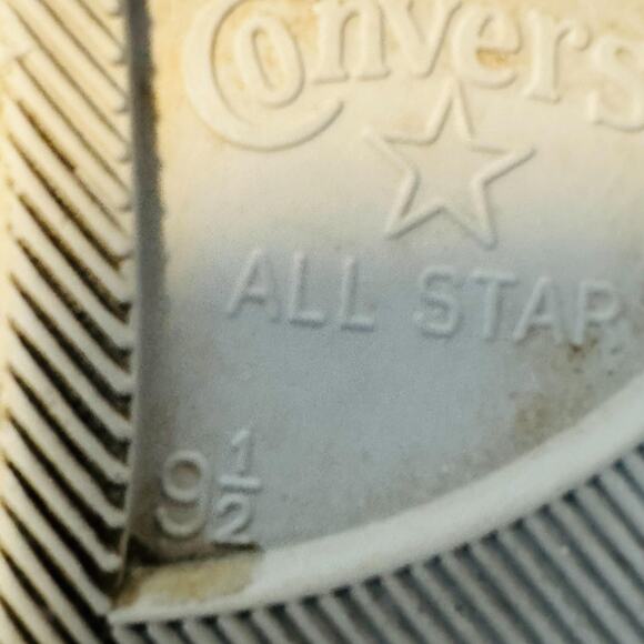 Converse Shoes Womens 9.5 Ivory Chuck Taylor All Star Crochet High Top Sneakers - Picture 9 of 11